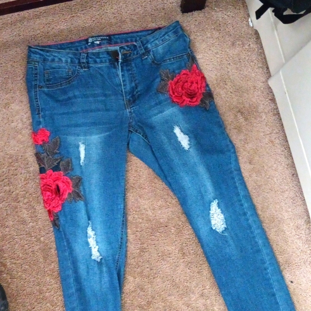 Rose jeans